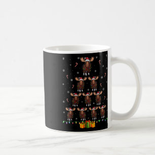 Caneca De Café Mulheres Moose Santa Hat Xmas Luzes Homens Mulhere