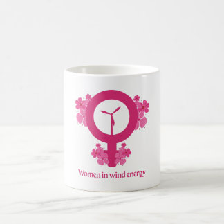 Caneca De Café Mulheres na Energia Eólica – Presente Feminista