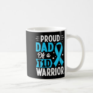 Caneca De Café Mulheres Orgulhosas Pai T1d Guerreiro V
