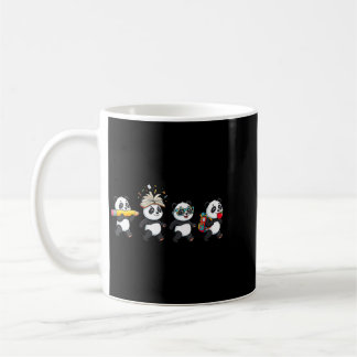 Caneca De Café Mulheres Panda Divertido Volta às Aulas Professor 