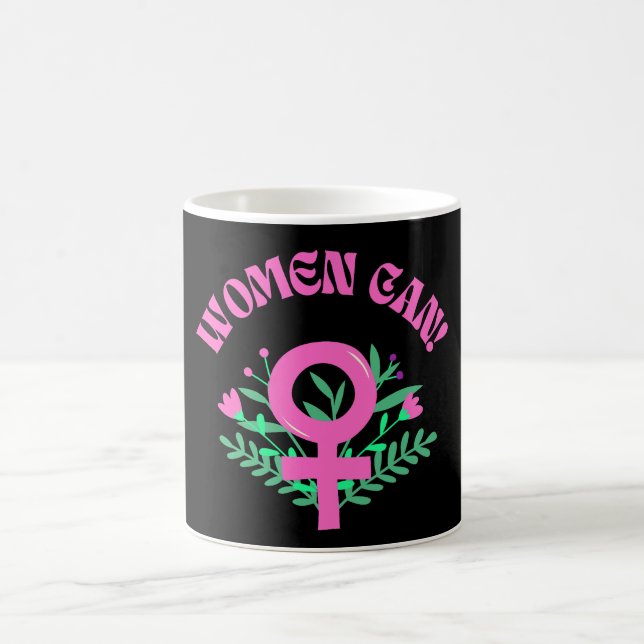 Caneca De Café Mulheres Podem Feminista (Centro)