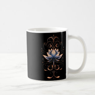 Caneca De Café Mulheres Reiki Flor de Lótus Nova Era Meditação Yo