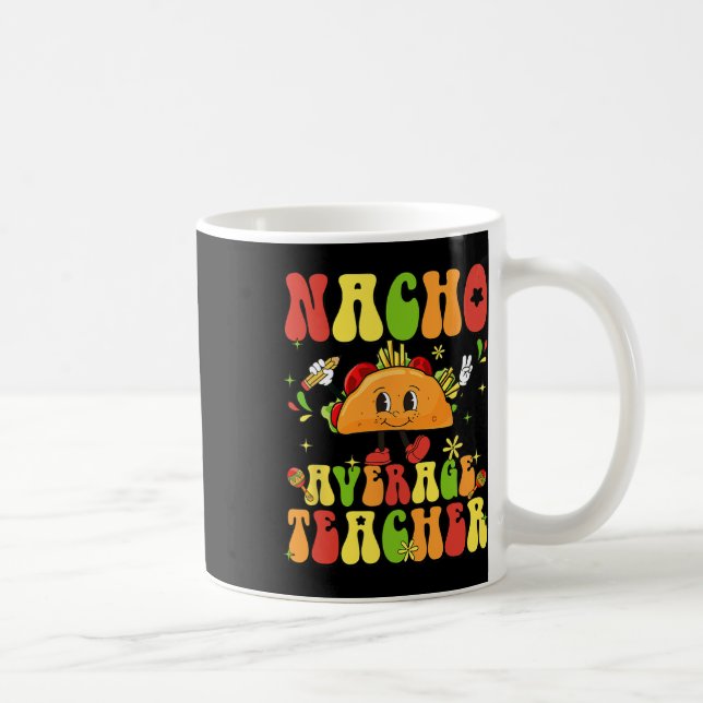 Caneca De Café Mulheres Retro Nacho Média de Apreciação de Profes (Direita)
