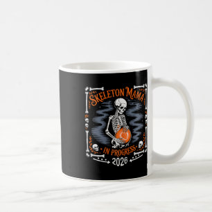 Caneca De Café Mulheres Skeleton Mama Em Andamento 2026 Grávida H