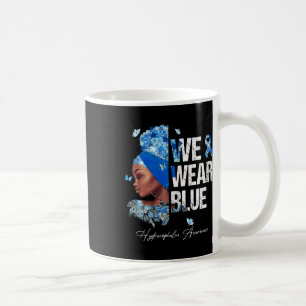 Caneca De Café Mulheres Vestimos a Consciência da Hidrocefalia Az