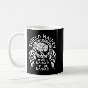 Caneca De Café Mulheres vikings viking fenrir shieldmaiden Lagert