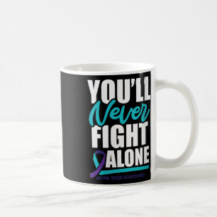Caneca De Café Mulheres Você Nunca Lutará Sozinha Prevenção Nacio