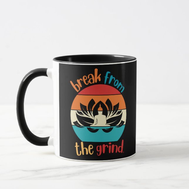 Caneca de Café Multi Yoga (Esquerda)