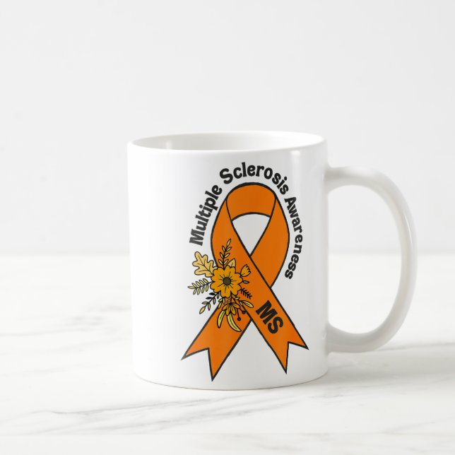 Caneca De Café Multiple Sclerosis Ms Awareness Multiple Sclerosis (Direita)