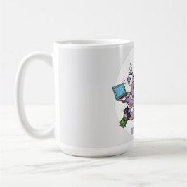 Caneca De Café Multitarefa – Luloso Polvo Caótico Humor Negro 