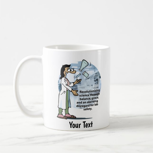Caneca De Café Multitarefa na Vida de Laboratório (Esquerda)