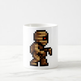 Caneca De Café Múmia de 8 bits