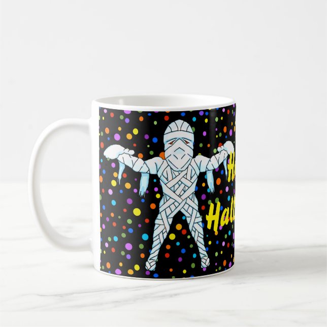 Caneca De Café Mummy Halloween Mug (Esquerda)