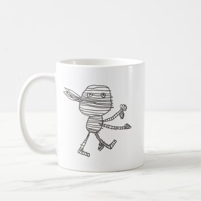 CANECA DE CAFÉ MUMMY MUG (Esquerda)