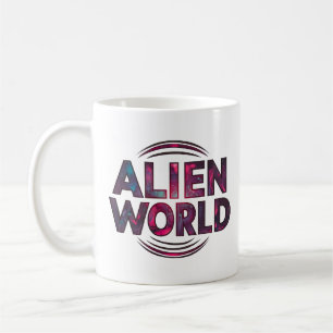Caneca De Café Mundo alienígena