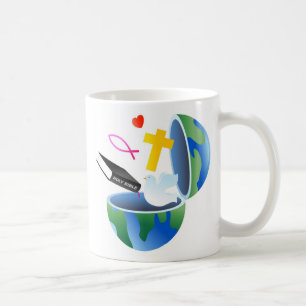 Caneca De Café Mundo cristão