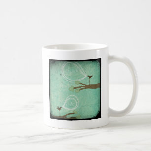 Caneca De Café mundo de vol25- olá!