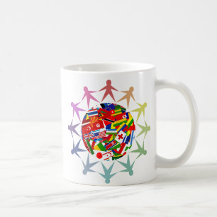 Caneca De Café Mundo diverso
