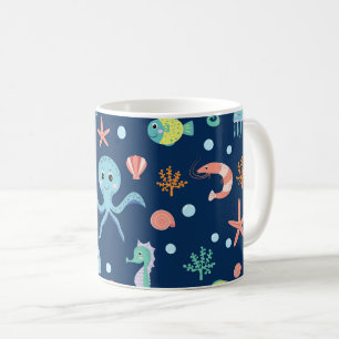 Caneca De Café Mundo do Mar