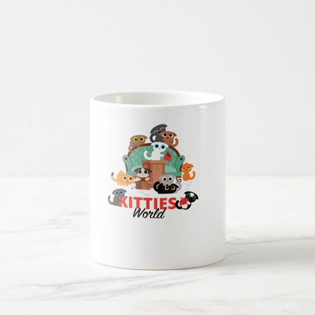 Caneca De Café Mundo dos gatinhos (Centro)