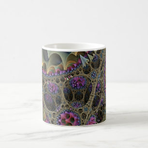 CANECA DE CAFÉ MUNDO FLORAL DA ARTE FRAAL