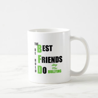 Caneca De Café Mundo livre da intimidação