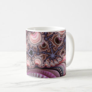 Caneca De Café Mundo novo de Mandelbrot do Fractal
