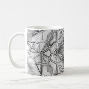 Caneca De Café Mundos Geométricos