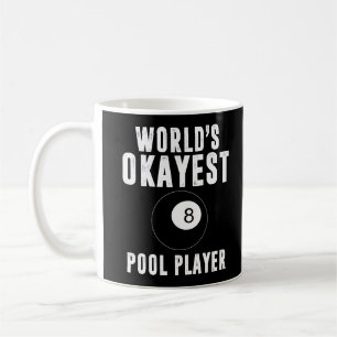 Caneca De Café Mundos Jogadores de Piscina mais ocaios