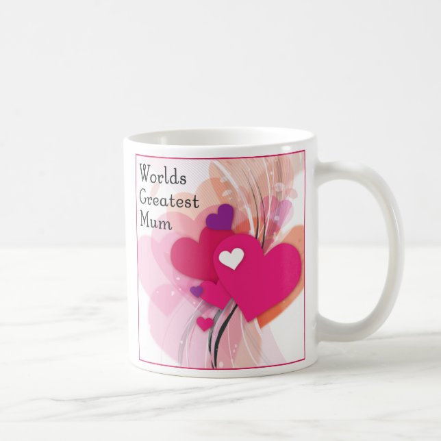 Caneca De Café Mundos Maior mãe (Direita)