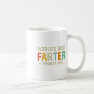Caneca De Café Mundos Mais Fartos Quero Dizer Dia de os pais Padr