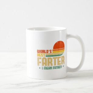 Caneca De Café Mundos Mais Fartos Quero Dizer Dia de os pais Padr