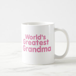 Caneca De Café Mundos o grande Grandma..1