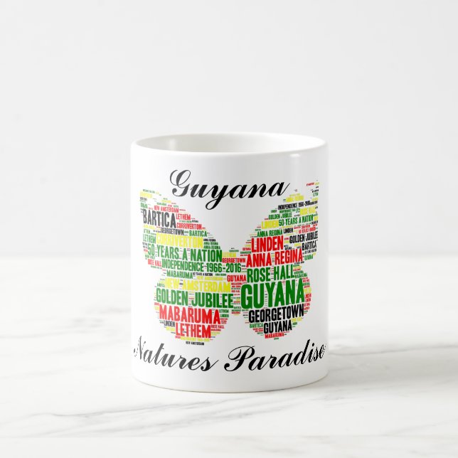 Caneca De Café Município de Guiana Mug (Centro)