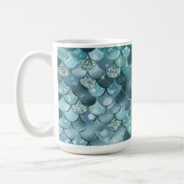 Caneca De Café Munique Scales Smermaid Mug
