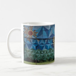 Caneca De Café Mural de pombo - Detroit, Michigan