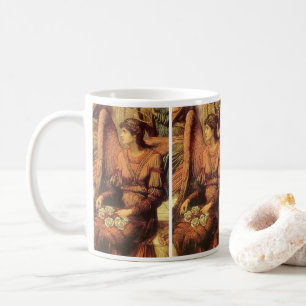 Caneca De Café Muralhas da Casa de Deus, Anjo por John Strudwick