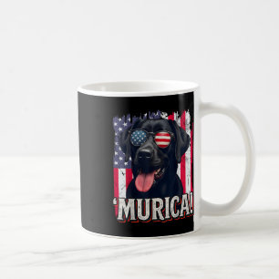 Caneca De Café Murica Labrador Retriever 4 De Julho American Fla