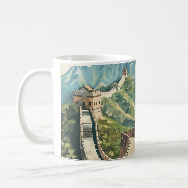 Caneca De Café Muro de excelente da China (Esquerda)