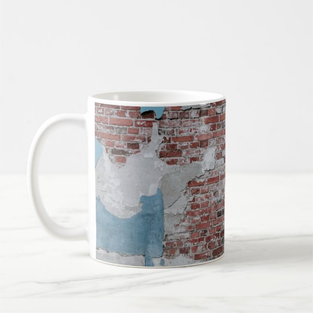 Caneca De Café Muro de tijolo (Esquerda)