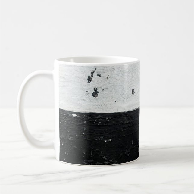 Caneca De Café Muro resmungar textura suja (Esquerda)