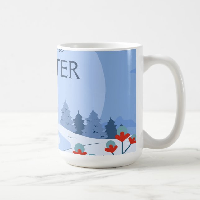 Caneca De Café Murugi Mugs Winter Classic Mug (Direita)