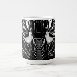 Caneca De Café Musa do Metal Preto