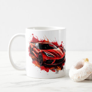 Caneca de Café Muscle Car