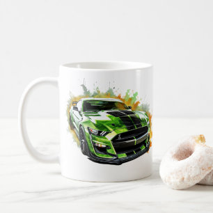 Caneca de Café Muscle Car