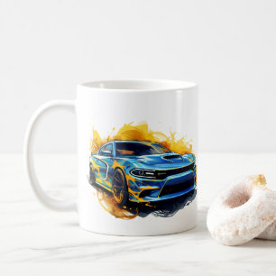 Caneca de Café Muscle Car