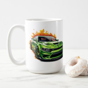 Caneca de Café Muscle Car