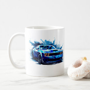Caneca de Café Muscle Car