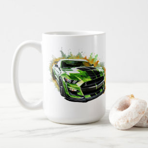 Caneca de Café Muscle Car