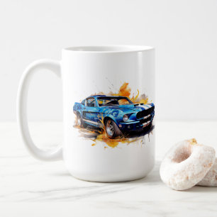 Caneca de Café Muscle Car